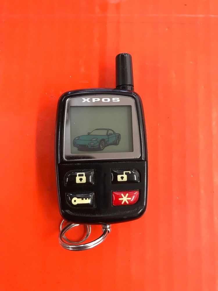 BICRON xpos lcd 2 way remote control