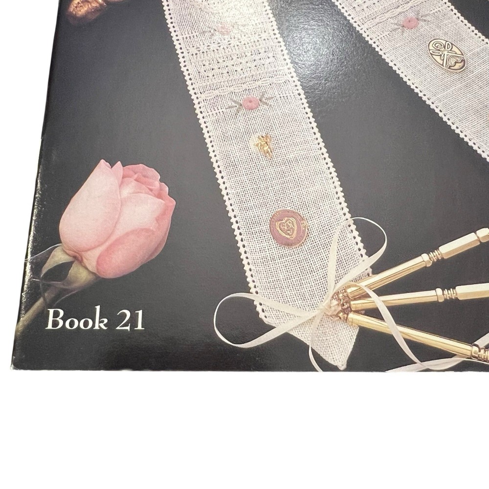1992 Victorian Elegance Book 21 Heirloom Pulled Thread Accessories Pattern Book