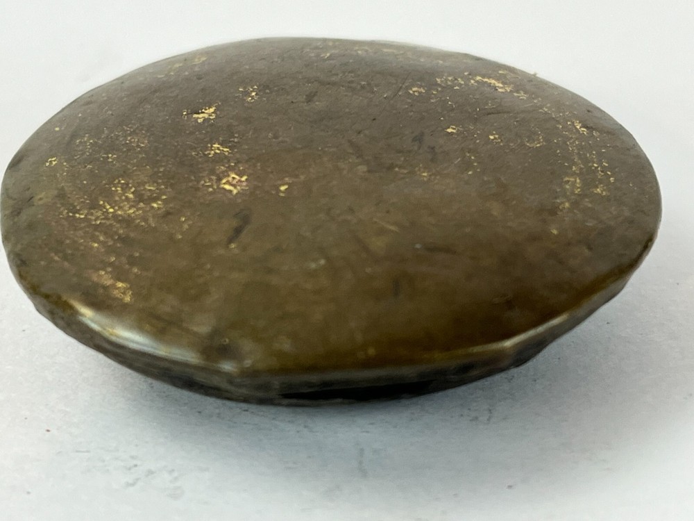 Vtg Clock Pendulum Bob 12" dia hanging clockmaker part maker Round Solid