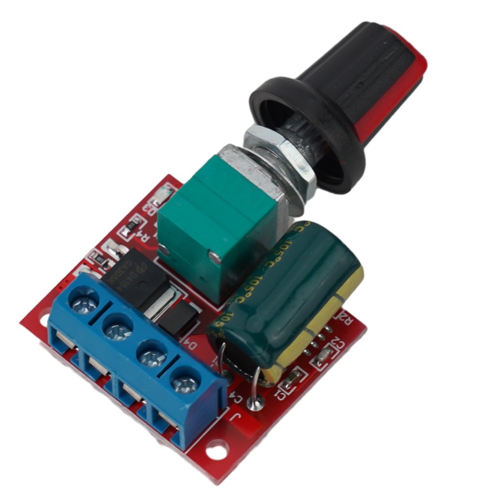Adjustable DC Motor Speed Controller Module for 12V Motors High Power Output