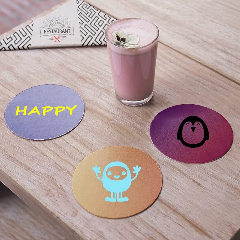 Ombre Color Transfer Sheets, 12 Pcs 12"x 12" Plain Solid Colors Pre-Printed S...
