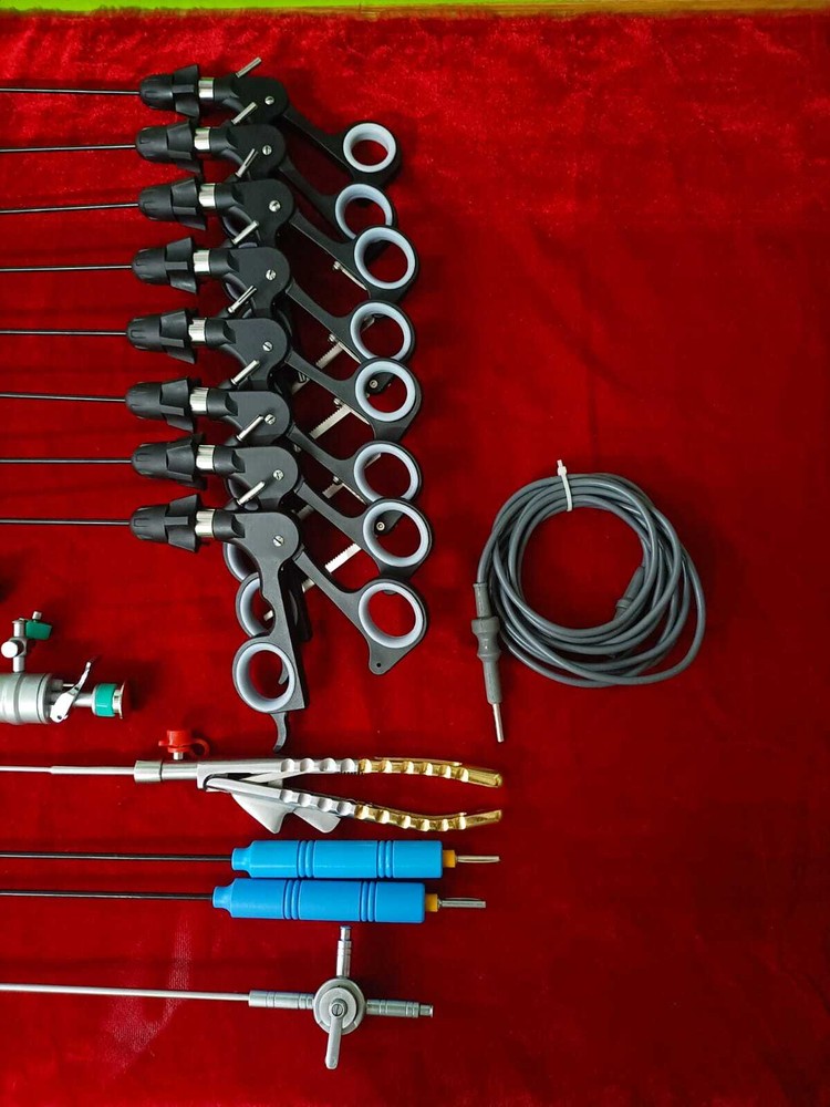 15pc-Laparoscopic Surgery Set 3mmx230mm Reusable Surgical Instruments