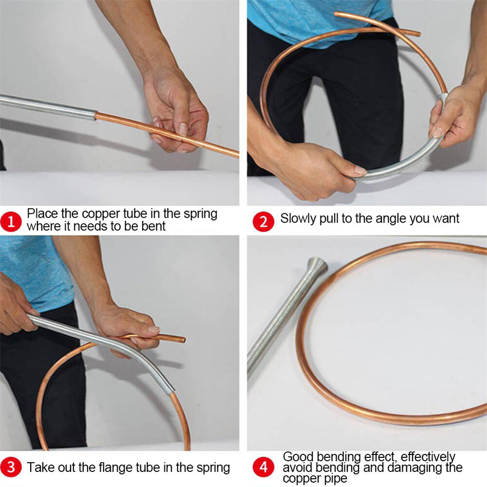 5PCS FLARING TOOL KIT SET TUBING FLARE TUBE SMALL PIPE SPRING BENDER BENDING