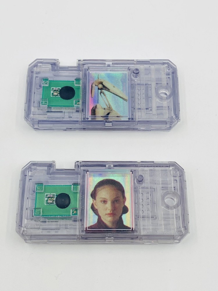 Star Wars Battle Droid & Queen Amidala Commtech Audio Chips/Stands