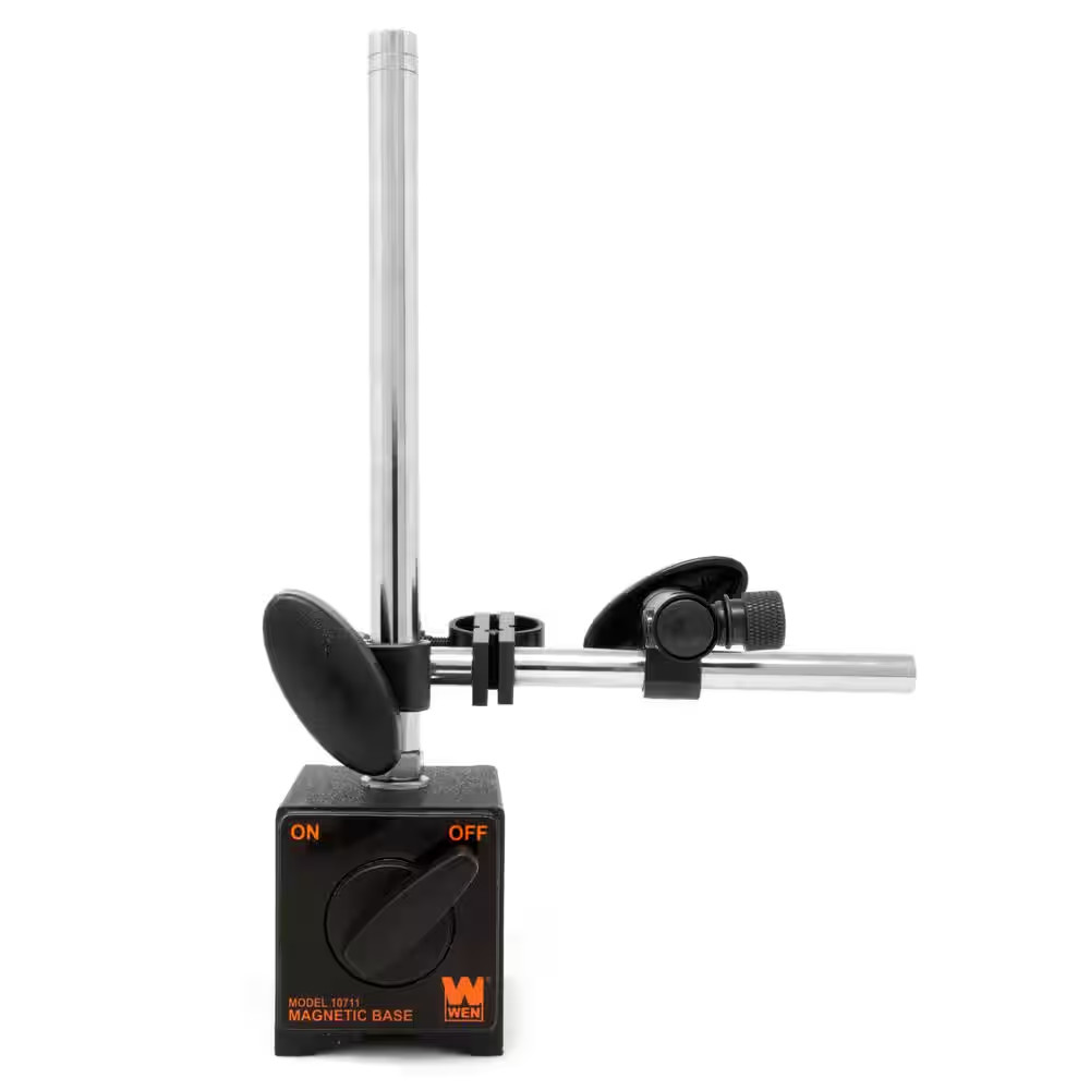 Industrial-Strength Adjustable Magnetic Base for Dial Indicators