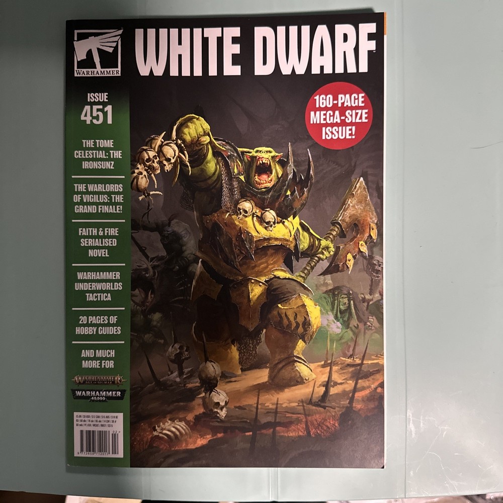 Games Workshop White Dwarf Issue 451