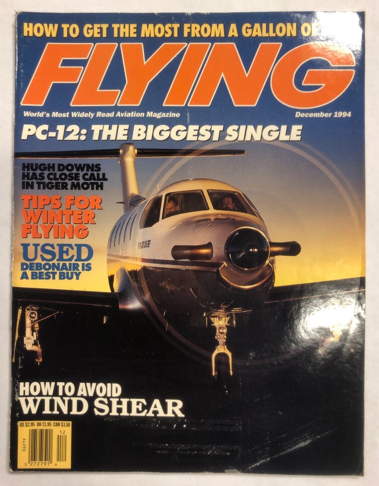Nine 1994 Issues of Flying Magazine
