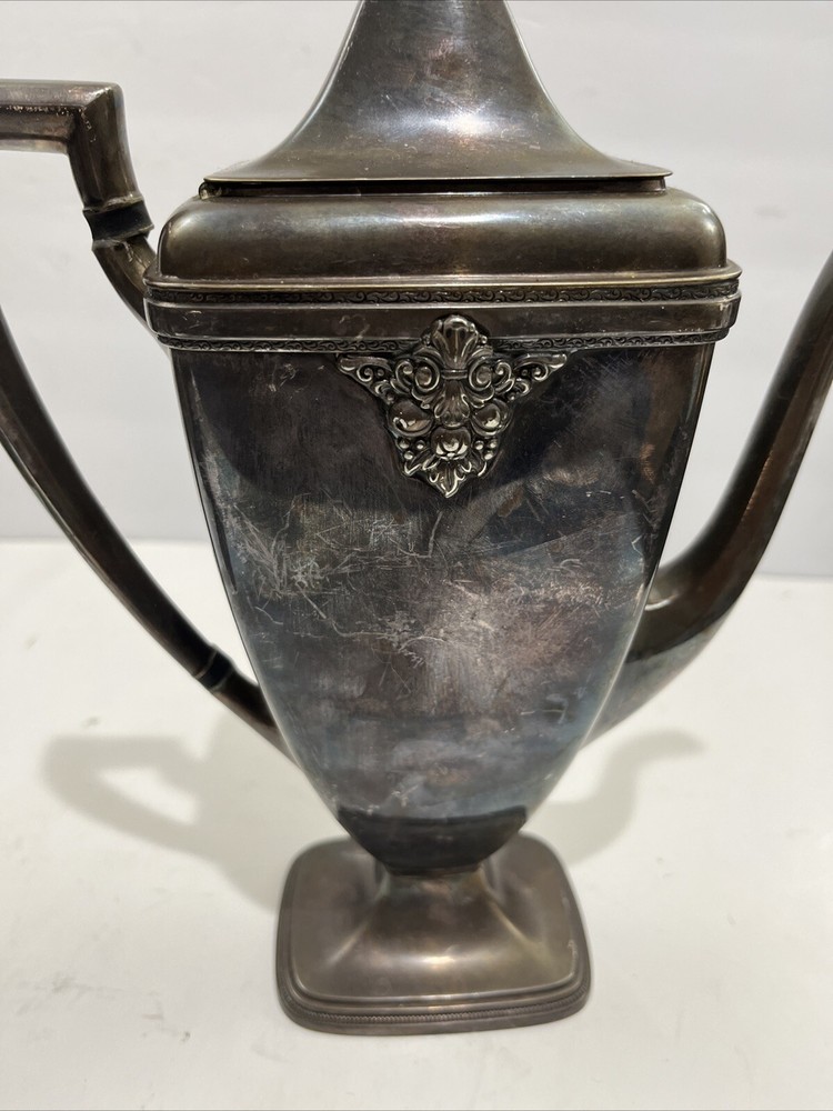 1847 Rogers Bros IS Adoration Silverplate Coffee Pot!