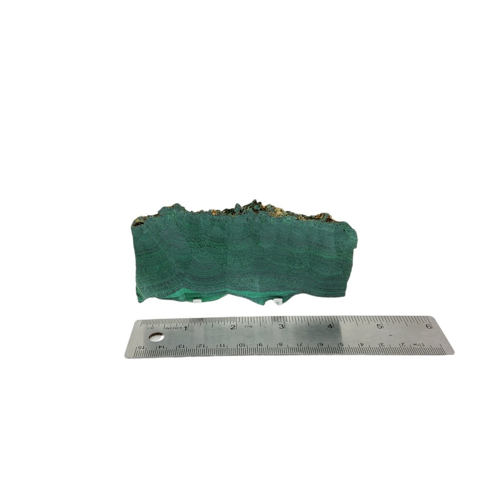 Malachite, slab, cabbing rough, lapidary, #R-6944
