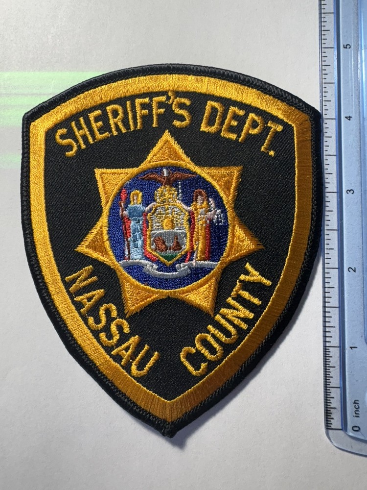 Nassau County New York Sheriff Patch