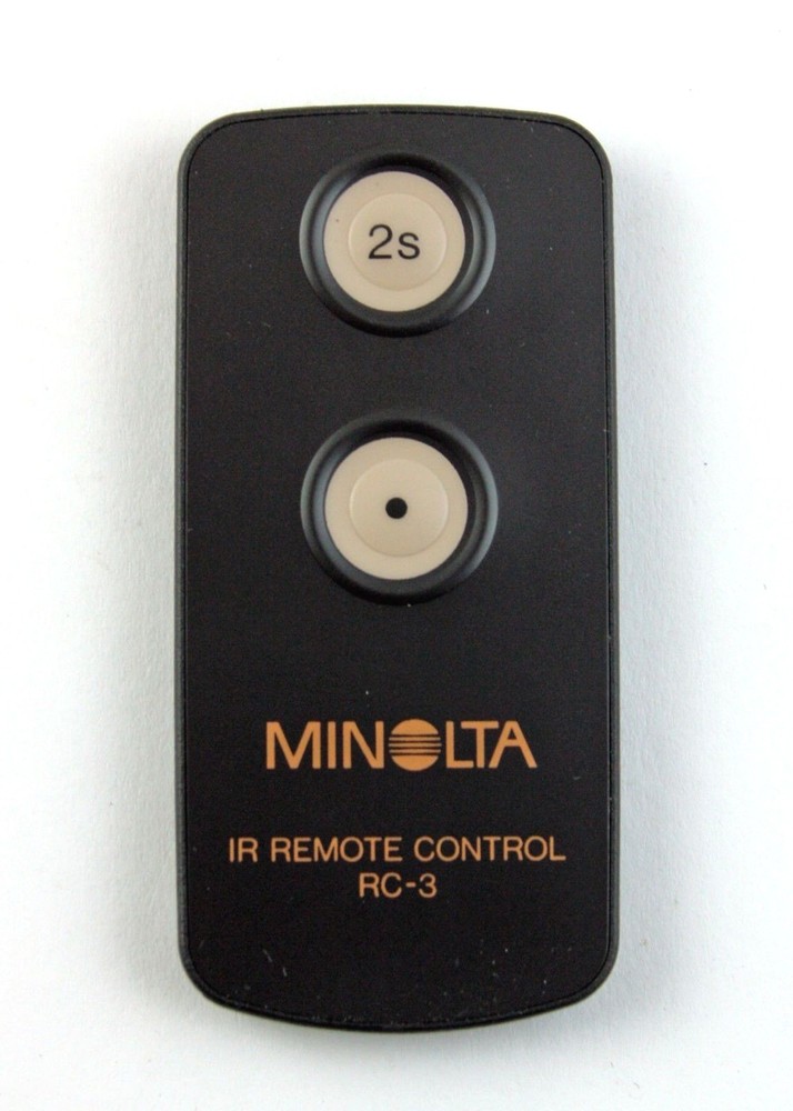 Minolta IR Remote Control RC-3 for Alpha DiMage Dynax Freedom Zoom Maxxum