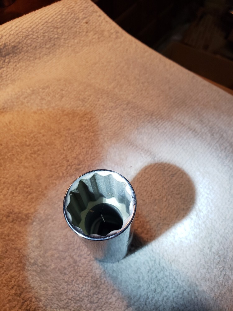 NEW 12-332 Armstrong 1/2" Drive 1" Deep Socket 12-Point Chrome