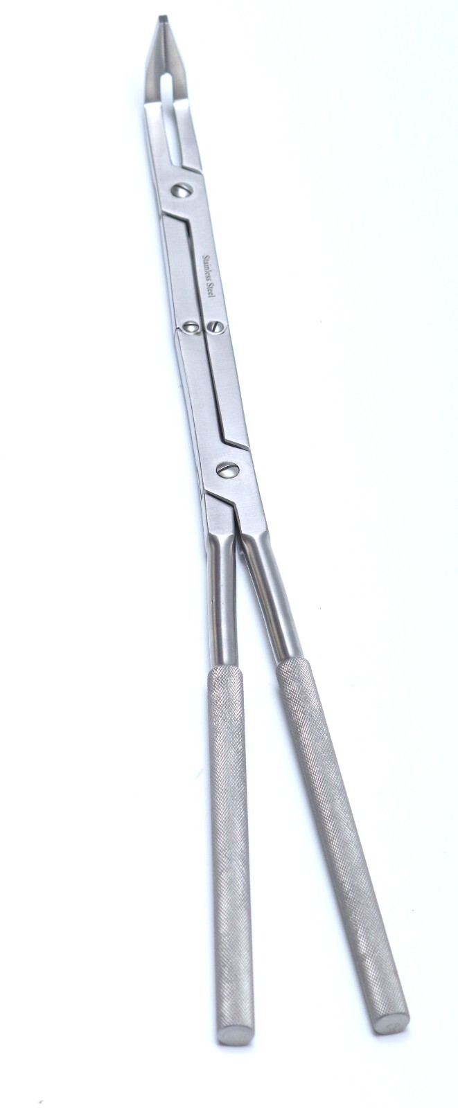 Equine Dental Fragment Forceps Surgical Too Stainless Steel Overall Length 17.5"