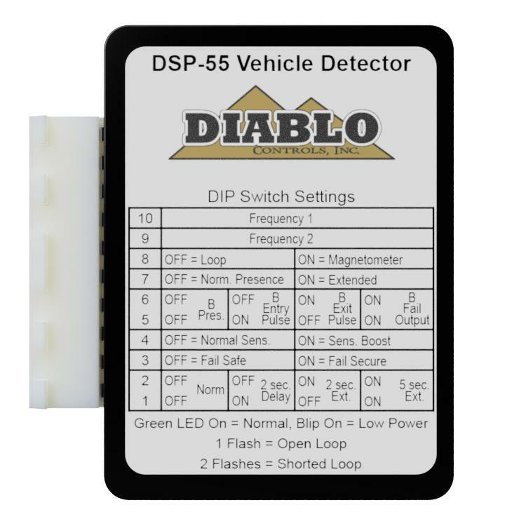 Diablo Controls DSP- 55 Plug-in Vehicle Loop Detector