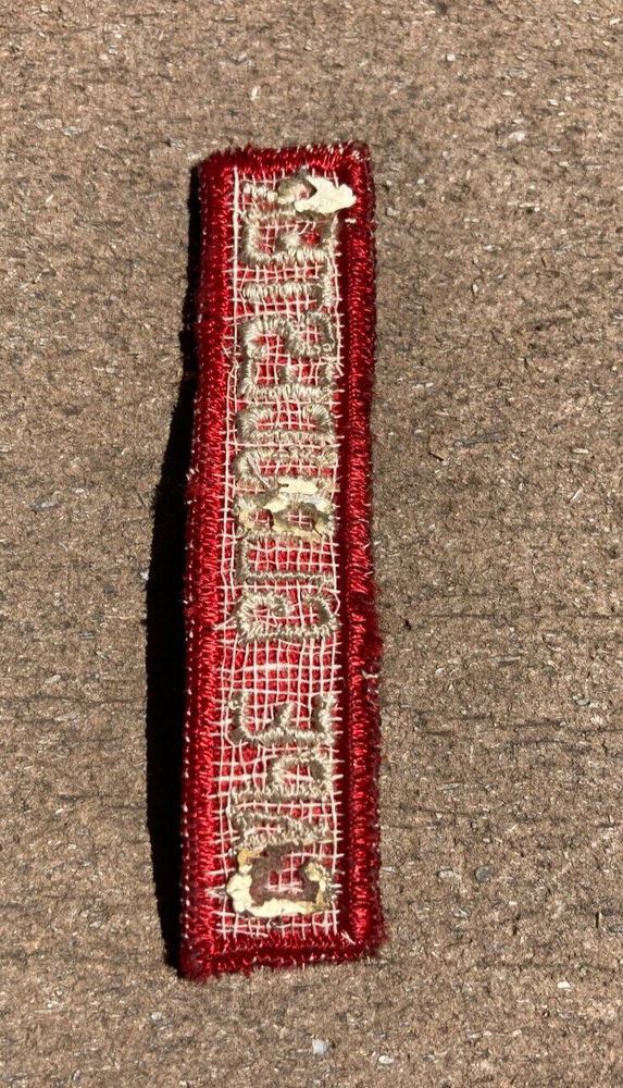 WW2 USMC US Marine Corps Cape Gloucester Tab Shoulder Patch Insignia Original