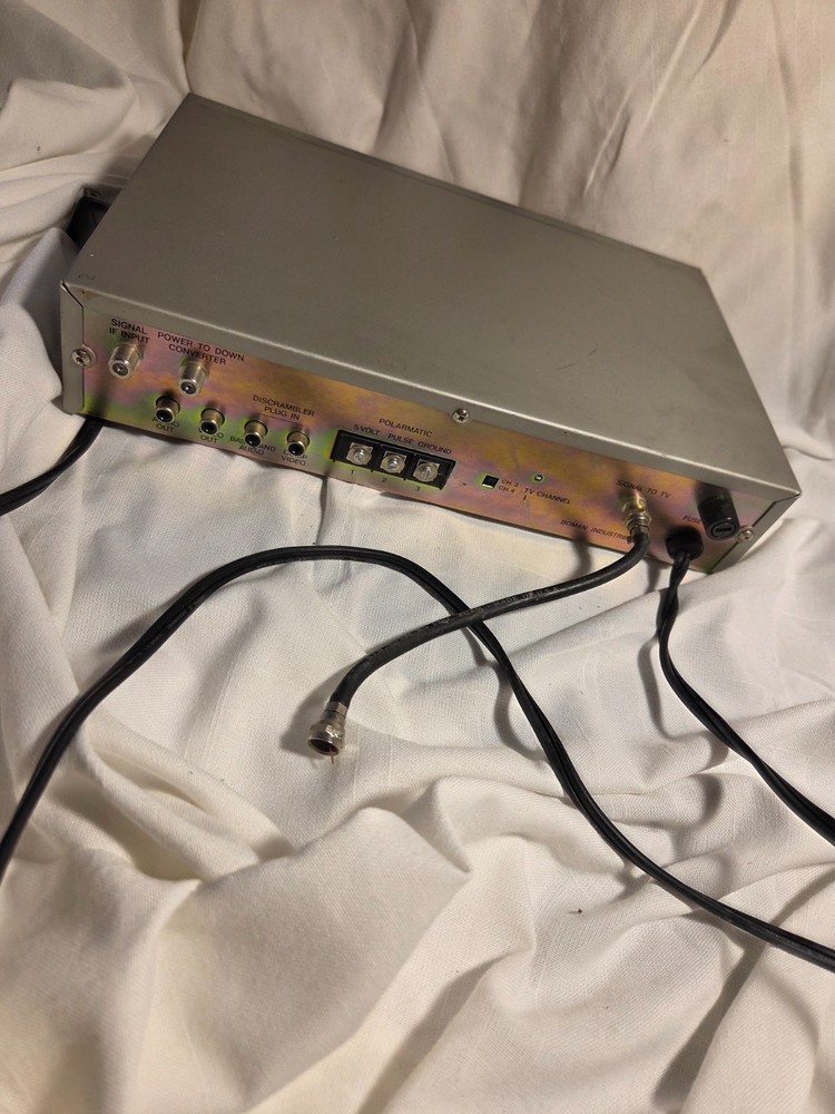 Boman Vintage Satellite Receiver SR-1200 TESTED