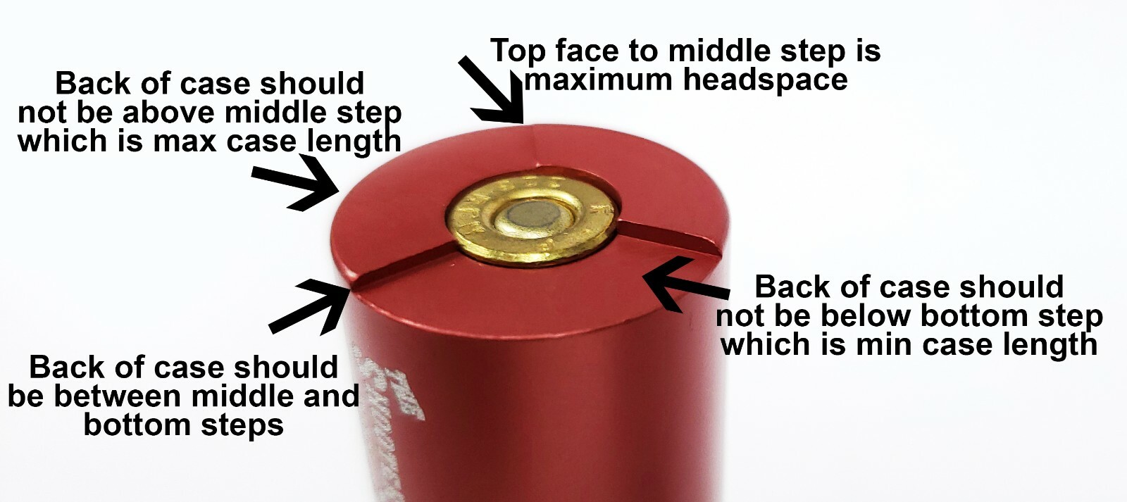 .223 Remington Case & Ammunition Gauge - Patented Design ! - Free Shipping!