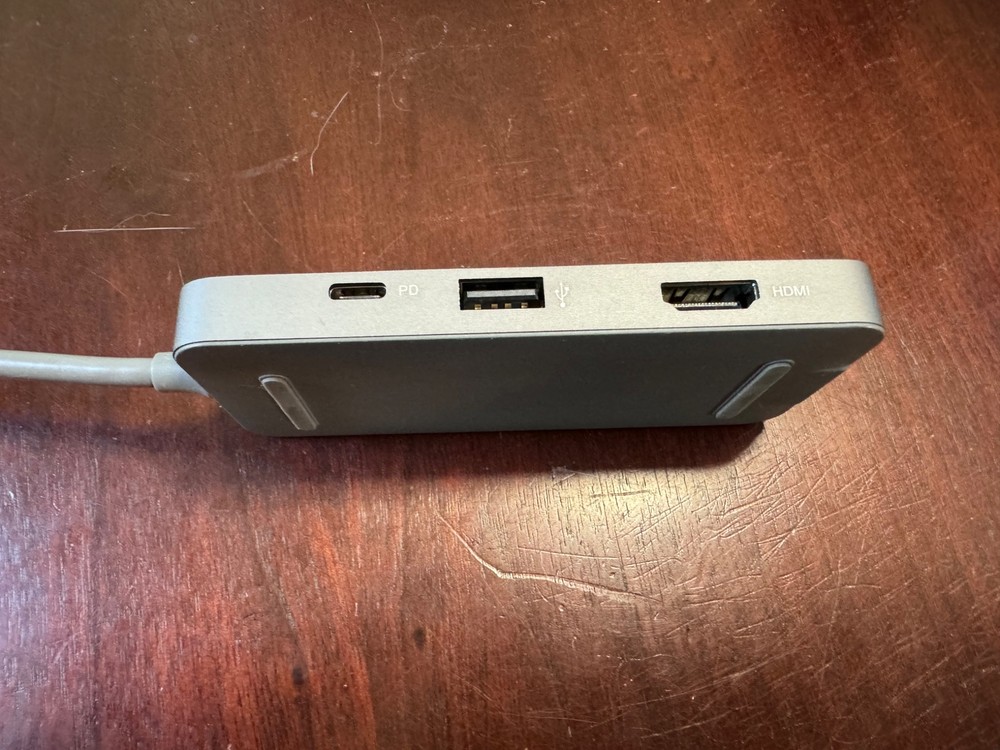 Letscom USB-C 8-IN-1 Multiport Portable Dock Model: USBC002 HDMI - Etherent