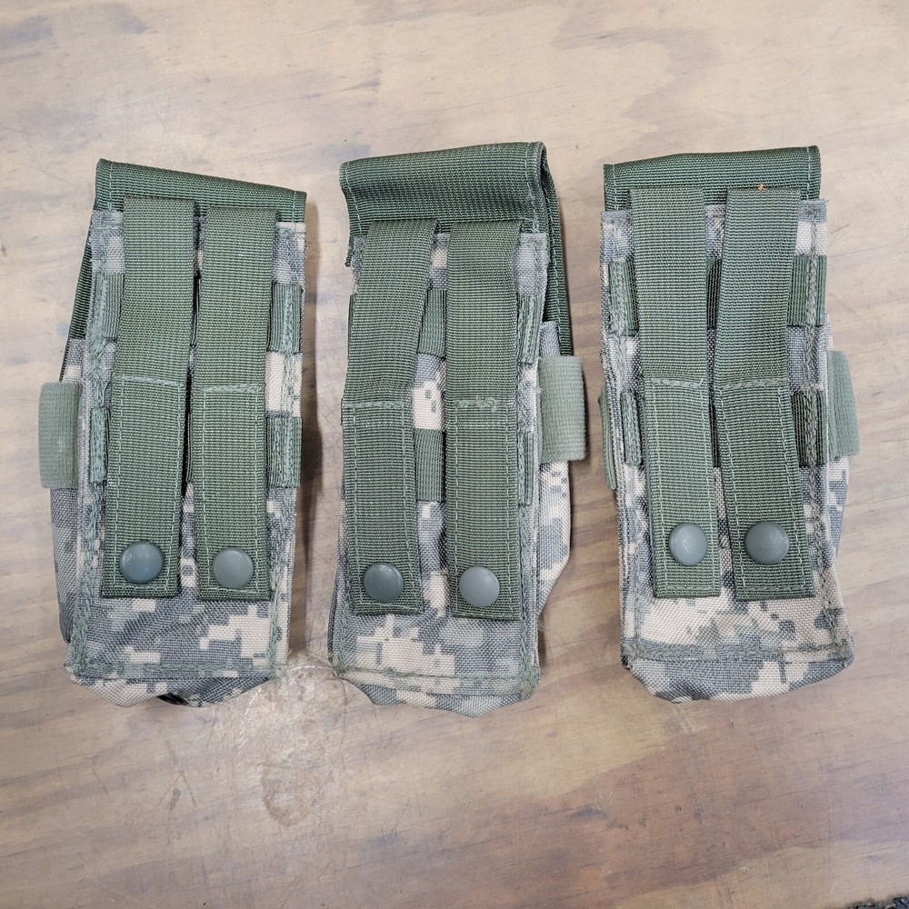3 USGI UCP Double Mag Pouches Cag Sof Devgru Seal #24