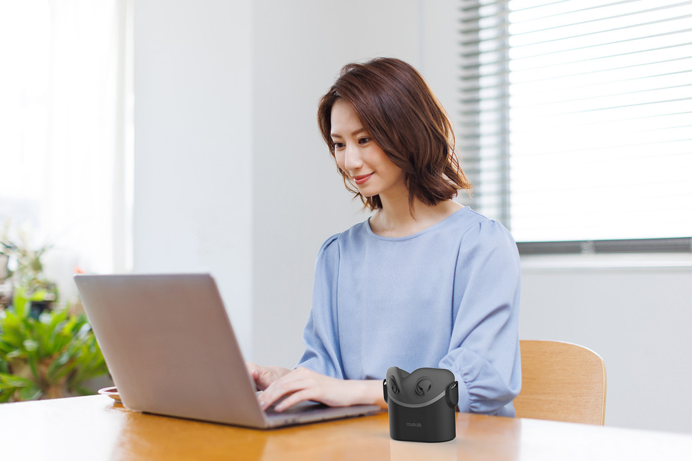 Shiftall mutalk 2 Metaverse-compatible wireless soundproof microphone JAPAN