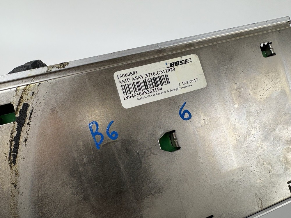 2002 Cadillac Escalade Amplifier AMP 15060881