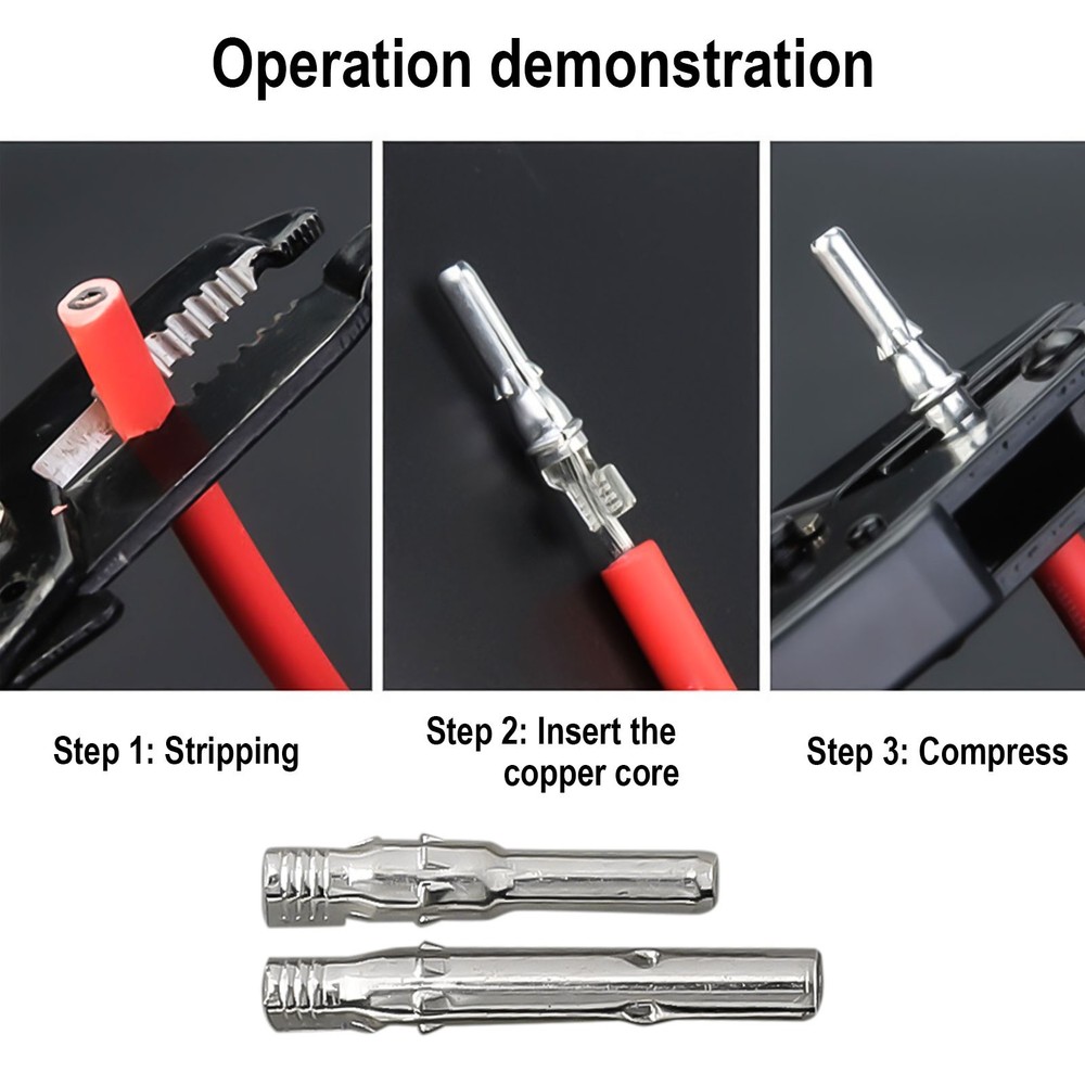 Easy Tool Assembly Maximum Voltage 1000V Solar Cable Terminals 20 Pairs
