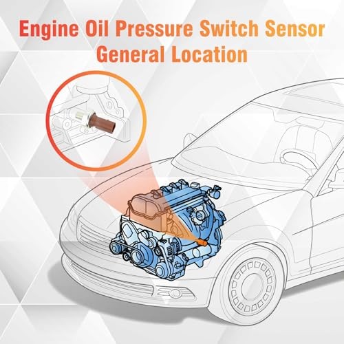 05149098AA Engine Oil Pressure Switch Sensor Compatible with 300 Avenger