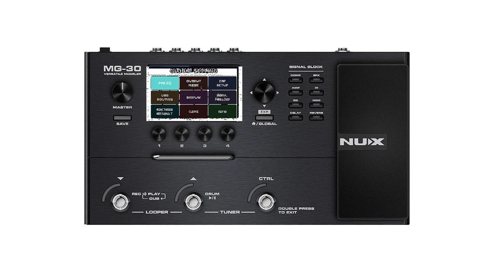 NuX MG-30 Amp Modeler & Guitar Effects Floor Processor