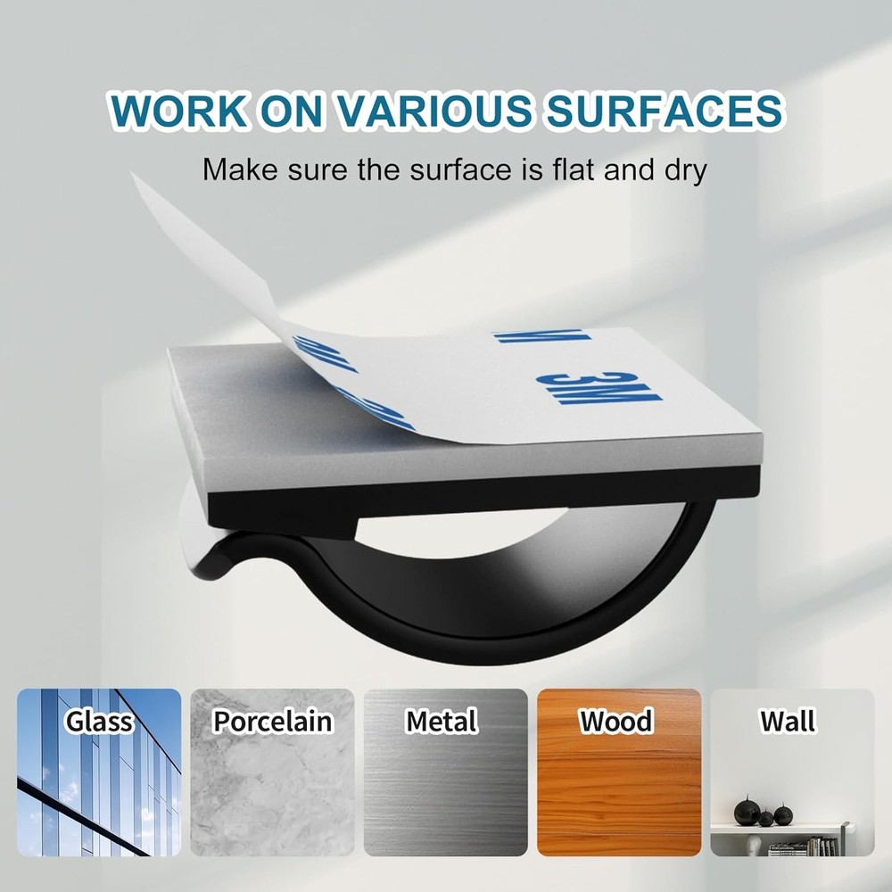 30 Pieces Adhesive Cable Clips Wire Clips Cable Wire Management Wire Cable