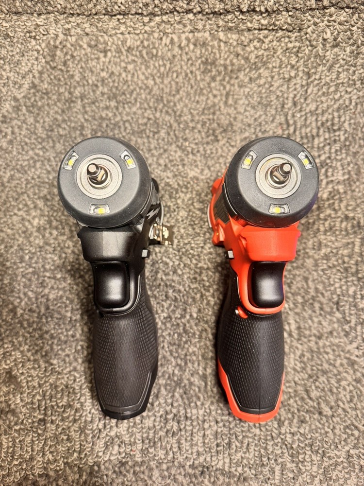BLACK MODIFIED 1/4” Square Socket Drive Milwaukee 3453 ( 2552-20 Stubby Impact)