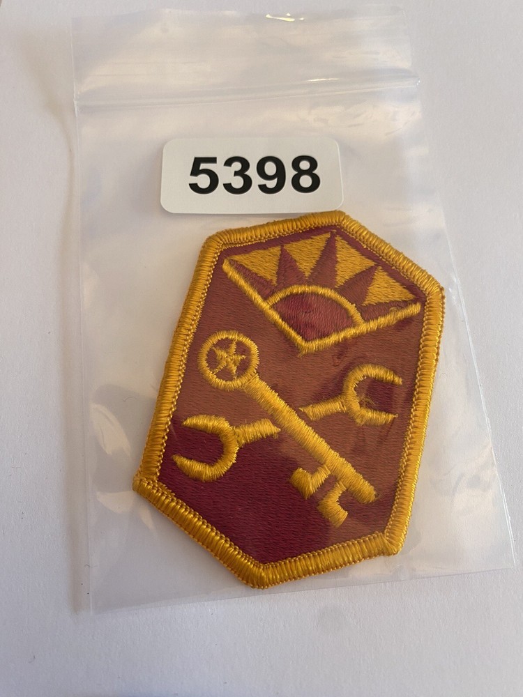 US Army Advance Weapons Support Command Patch Full Color Patch INV5398