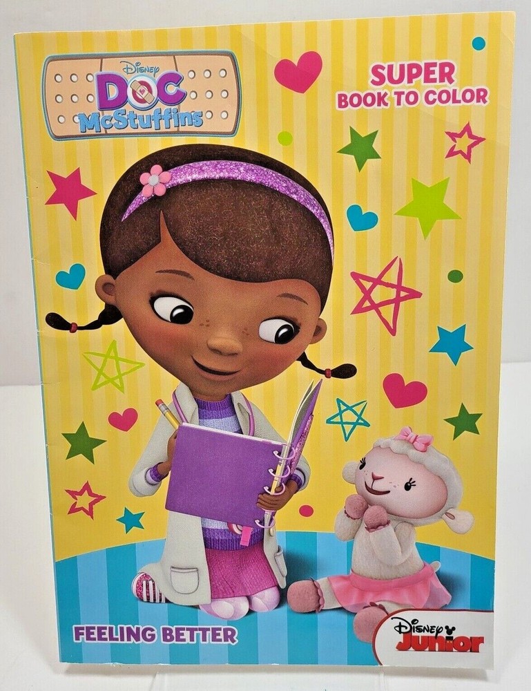 Disney Doc McStuffins Coloring Book 2 Variations