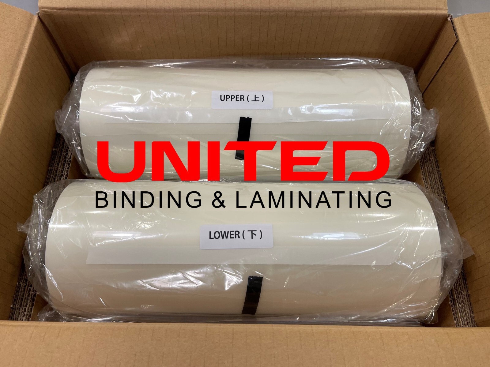FujiPla ALM Laminating Film Rolls 3 mil Gloss 12.6" X 492' SAP75GLOSS - 2rolls