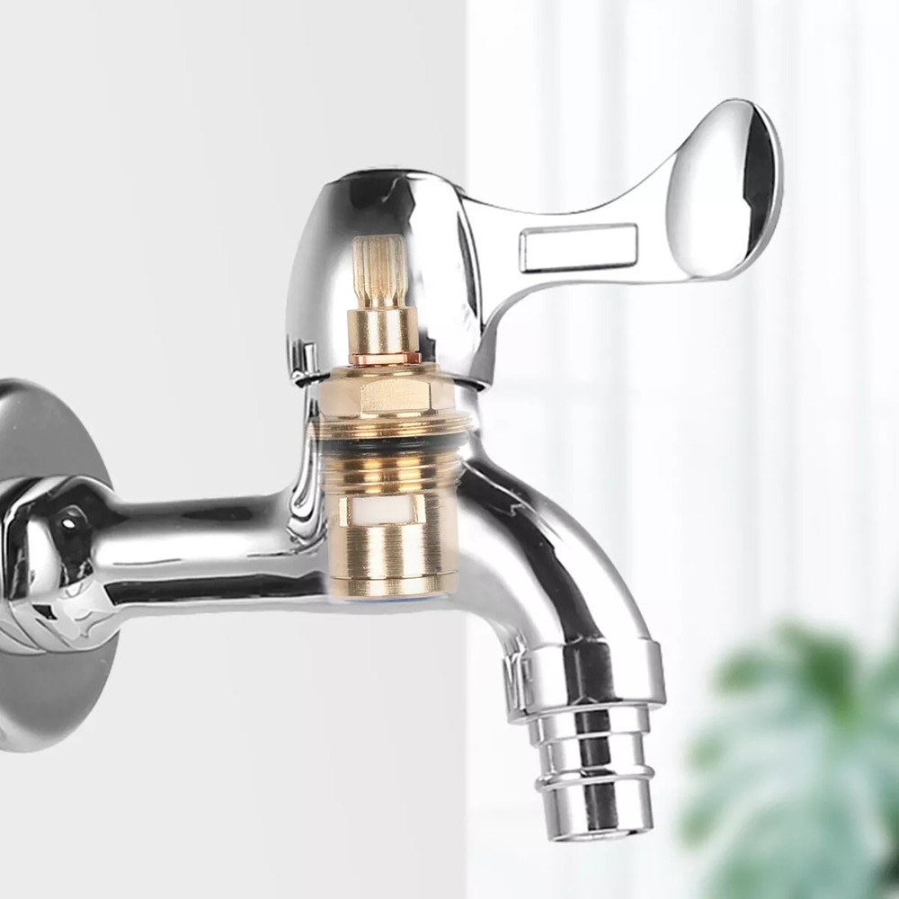 2Pcs Replacement Tap Cartridge Valve Kitchen Basin G 1/2 thread