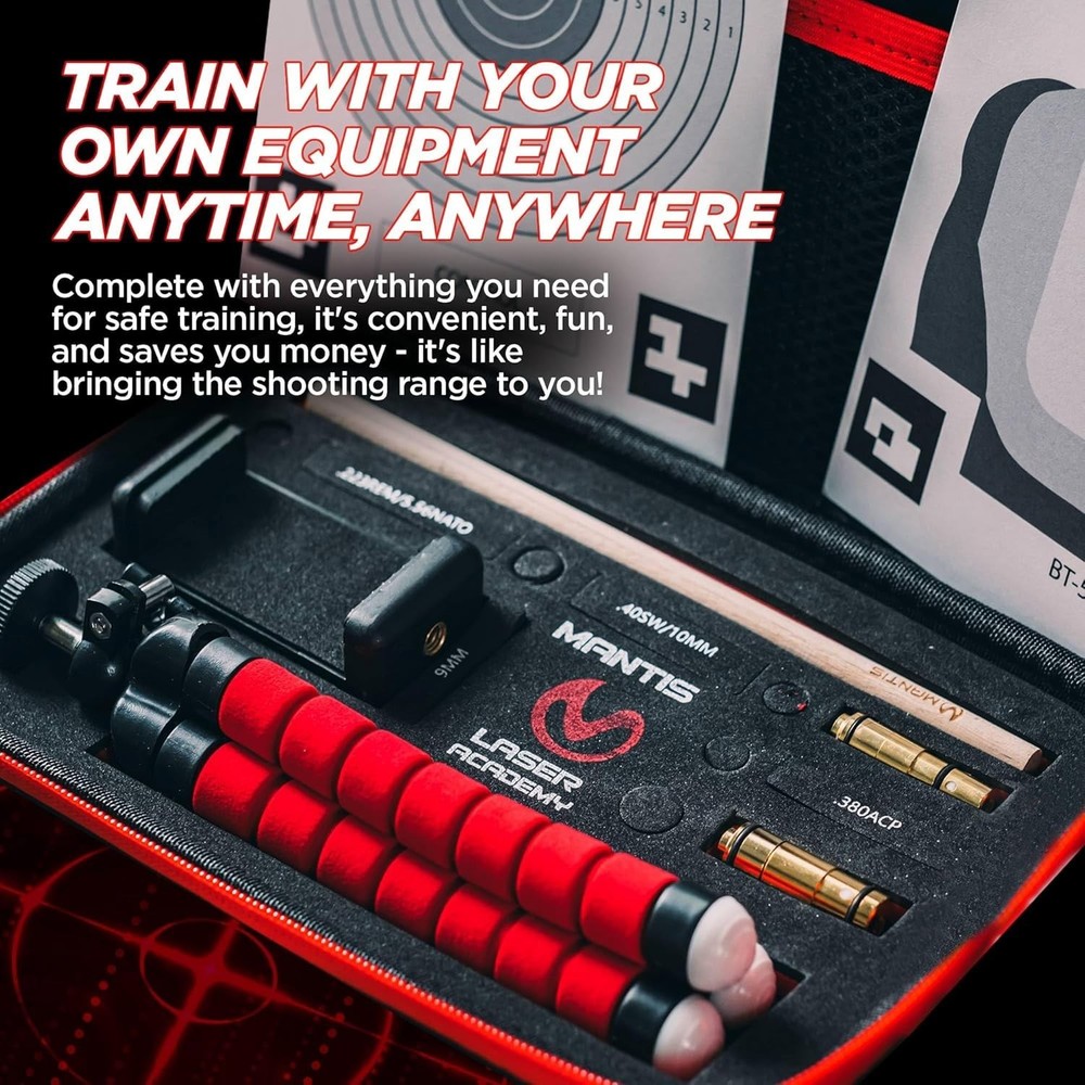 Portable 9mm Laser Training Kit Mantis Academy for Target Practice Fire System