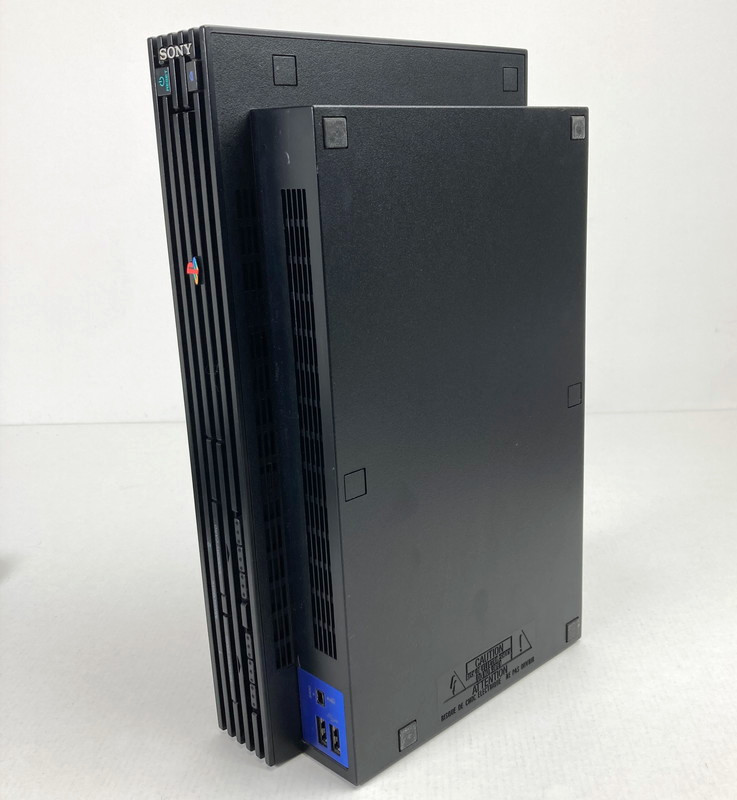 Sony PlayStation 2 PS2 SCPH-30000 Black Console Tested With Controller, Cable