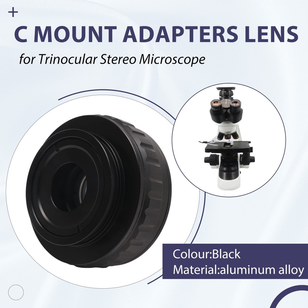 C Mount Adapters Lens 0.35X CCD for Trinocular Stereo Microscope Camera5916