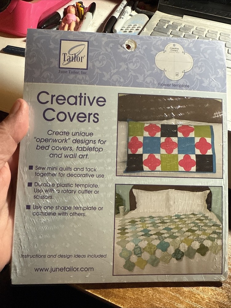 Tailor Creative Covers Flower Template