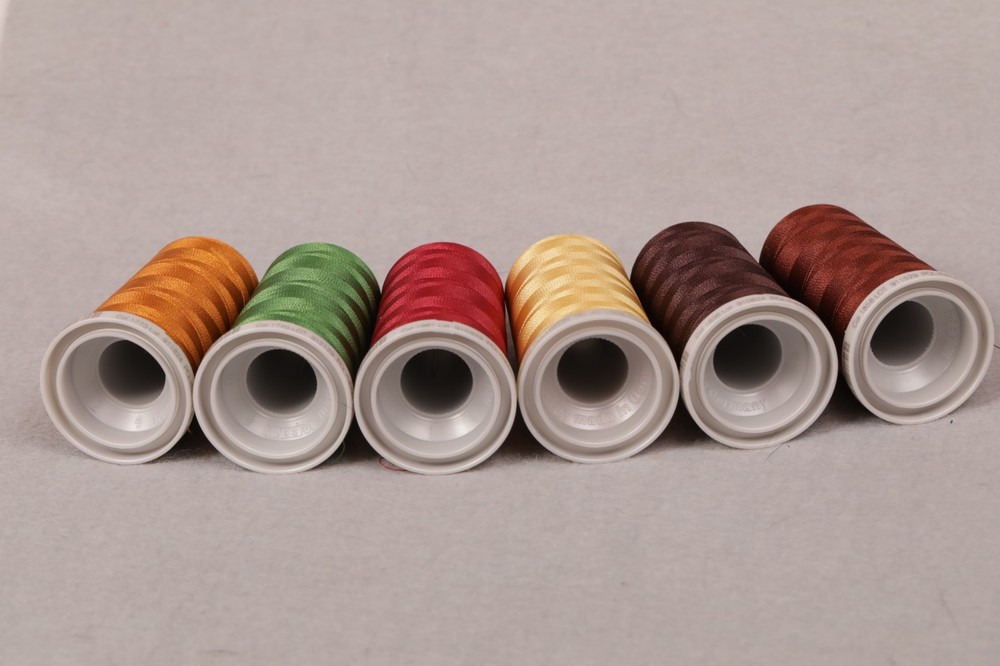 MADEIRA STARTER LOT POLYESTER POLYNEON EMBROIDERY THREAD 6 SPOOLS each 1000 m