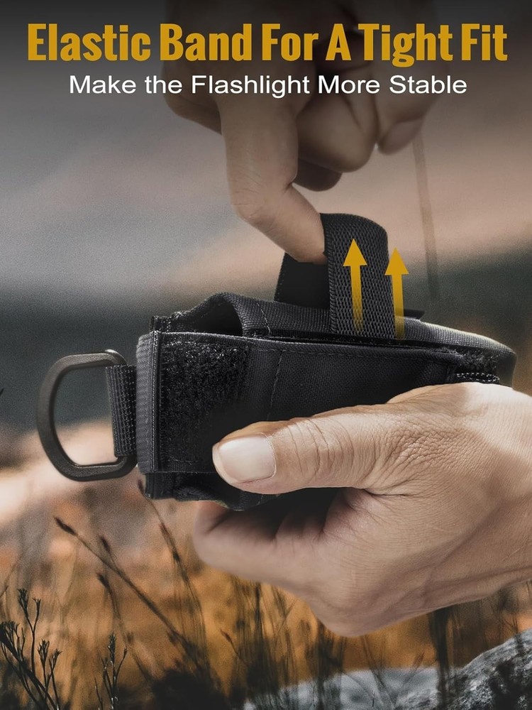 Flashlight Holster Flashlight Holder Molle Flashlight Holster Tactical Flashligh