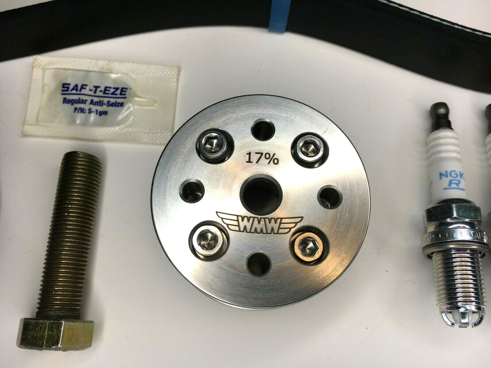 WMW 17% Supercharger Reduction Pulley Kit for R53 2002-06 MINI Cooper S and R52