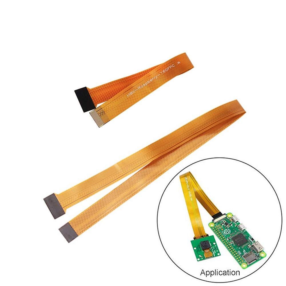 2pcs for Raspberry Pi Zero Camera FFC Cable Flex Cable 15Pin to 22Pin 16CM an...