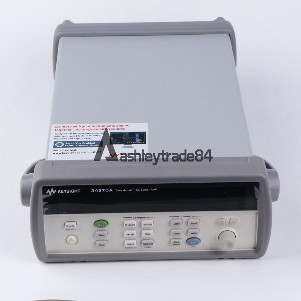 ONE NEW keysight 34970A data acquisition switch