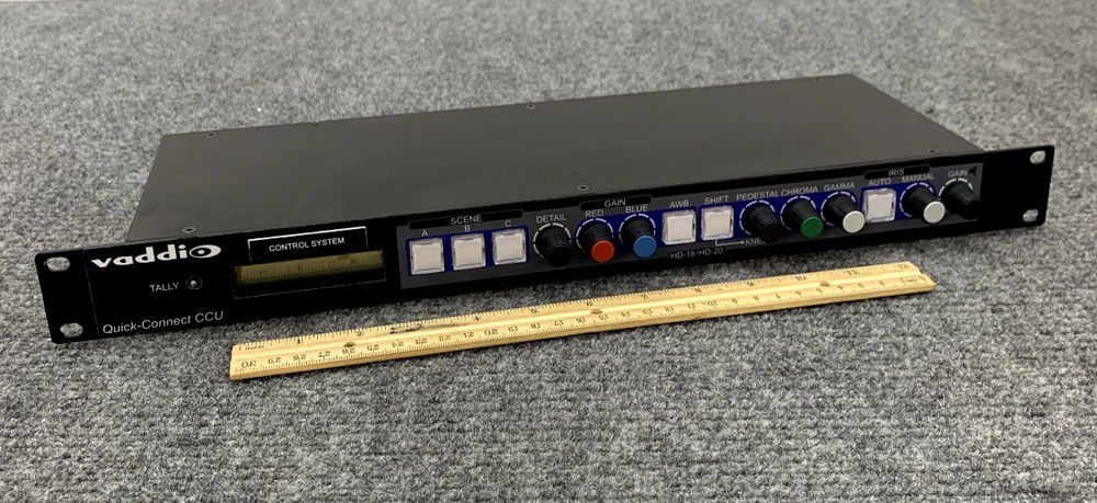 Vaddio Quick-Connect CCU, HD-18 Camera Image Control System  988-1105-015