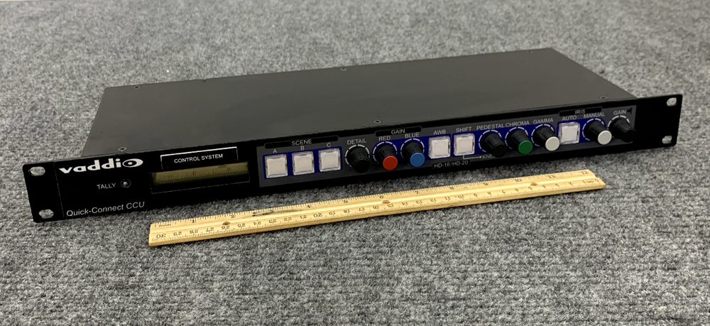Vaddio Quick-Connect CCU, HD-18 Camera Image Control System 988-1105-015
