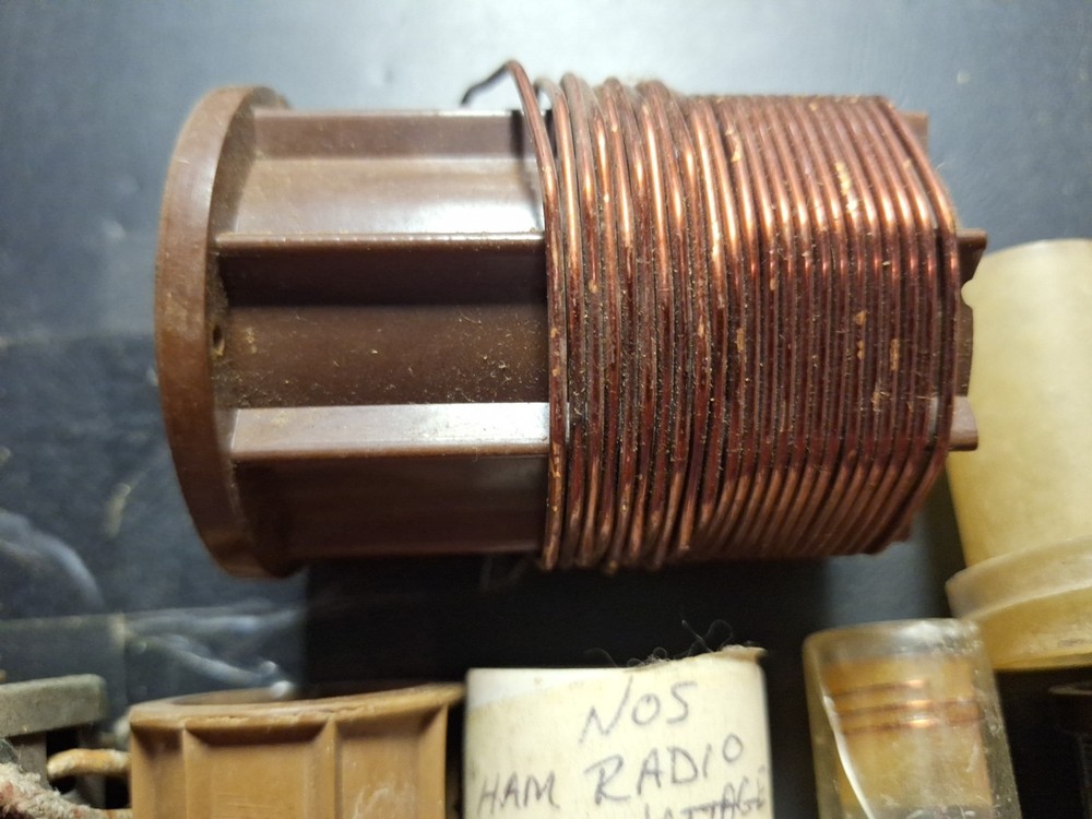Misc Coil Form Lot Ham Vintage Shortwave Crystal Radio