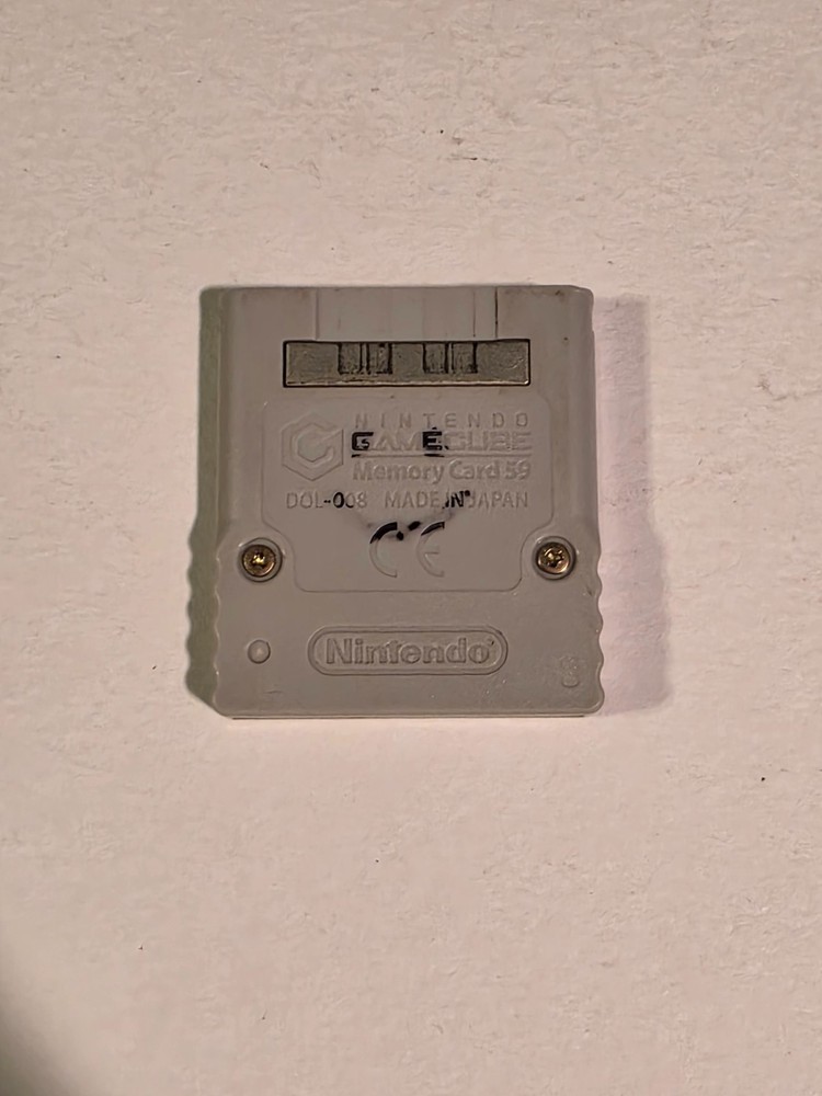 Animal Crossing Memory Card Nintendo GameCube ☆☆ Authentic ☆☆