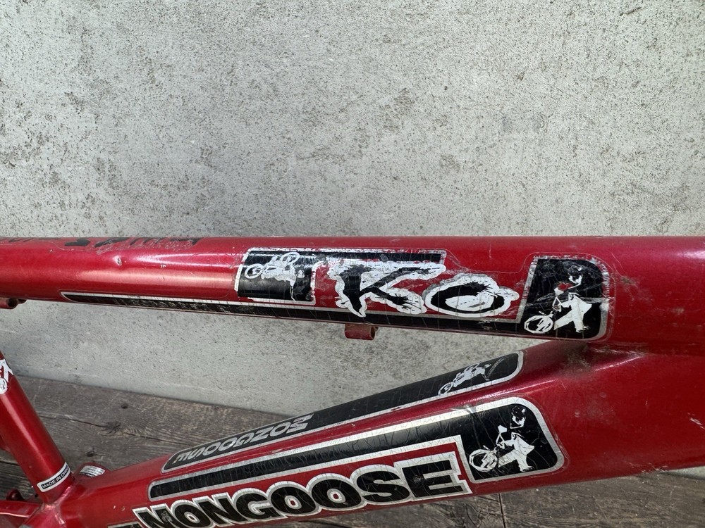 Mongoose TKO 20” Bmx Frame And Fork Team Issue