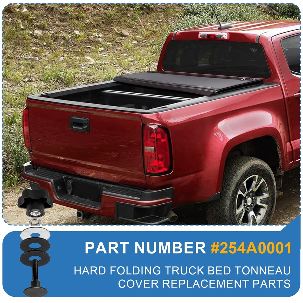 254A0001 Tonneau Cover Clamp Service Kit, Elevator Bolt Assembly,...