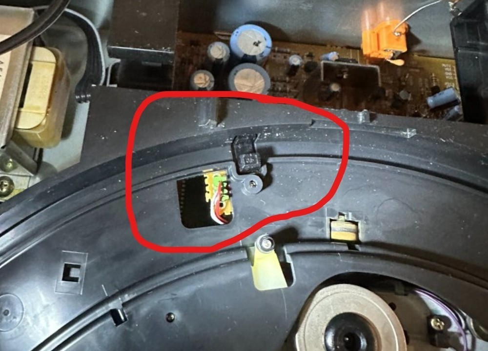 Carver SD/A-360 CD Player - Sensor to FIX "E" Error